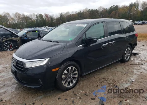 2022 Honda Odyssey Exl from USA, damaged, VIN 5FNRL6H78NB065903